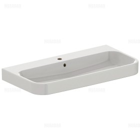 Duravit Happy D.2 Möbelwaschtisch 100 cm geschliffen, mit 1 Hahnloch