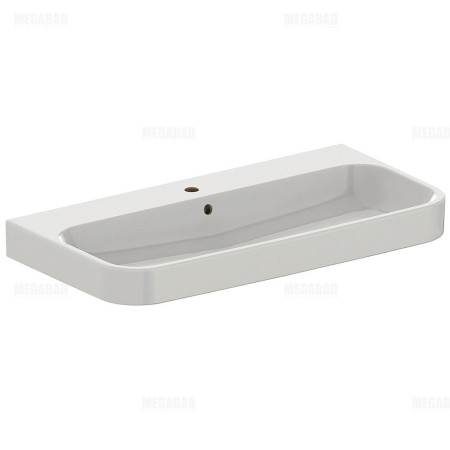 Duravit Happy D.2 Möbelwaschtisch 100 cm geschliffen, mit 1 Hahnloch