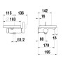 LAUFEN Kartell Einhand-Bademischer, Disc