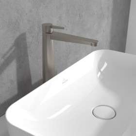 Villeroy & Boch Conum Einhebel-Waschtischarmatur erhöht mit Push-Open-Ablaufgarnitur