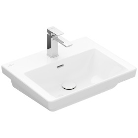 Villeroy & Boch Subway 3.0 Lavabo 55 cm, avec 1 trou de robinet, avec trop-plein