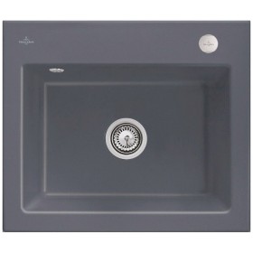 Évier encastrable Villeroy & Boch Subway 60 S, bonde avec commande excentrée