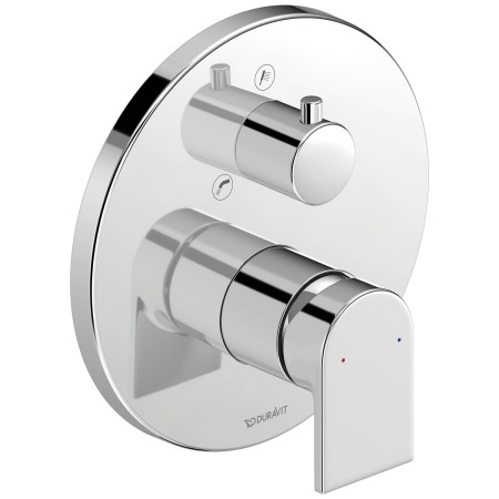 Duravit Tulum Einhebel-Wannenmischer, Unterputz, mit Umstellventil