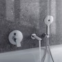 Duravit Tulum Einhebel-Wannenmischer, Unterputz, mit Umstellventil