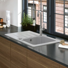 Villeroy & Boch Architectura 45 Einbauspüle, Ablaufgarnitur mit Excenterbetätigung, reversibel