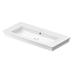 Duravit White Tulip Möbel-/Waschtisch 105,5 cm, mit Überlauf ohne Hahnloch