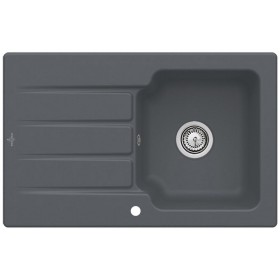 Villeroy & Boch Architectura 45 Einbauspüle, mit Ablaufgarnitur mit Handbetätigung, reversibel