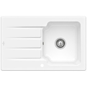 Évier encastrable Villeroy & Boch Architectura 45, avec bonde à commande manuelle, réversible