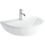 VitrA Integra Waschtisch 65 cm, ohne Überlaufloch, 1 Hahnloch mittig