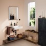 hansgrohe Xanuia Q Waschtisch 550/480 mit Hahnloch ohne Überlauf, SmartClean