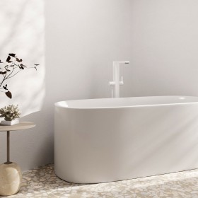 hansgrohe Tecturis E Einhebel-Wannenarmatur bodenstehend