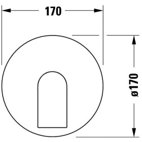 Duravit Tulum Einhebel-Brausemischer, Unterputz