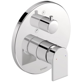 Duravit Tulum Einhebel-Wannenmischer, Unterputz, mit Umstellventil und Sicherungskombination