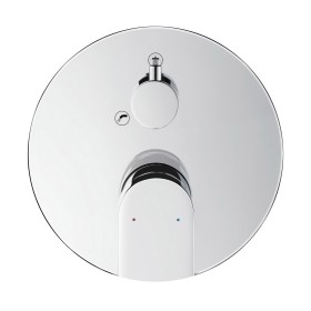 Duravit Tulum Einhebel-Wannenmischer, Unterputz, mit Umstellventil und Sicherungskombination