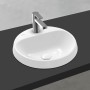 Villeroy & Boch Architectura Einbauwaschbecken 45 x 45 x 17 cm, rund, ohne Überlauf, ungeschliffen
