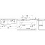 LAUFEN Alessi Waschtisch 160 cm ohne Hahnloch