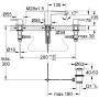 GROHE Eurostyle C 3-Loch-Waschtischbatterie