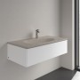 Villeroy & Boch Antao Schrankwaschtisch 100 x 50 cm, ohne Überlauf, mit 1 Hahnloch