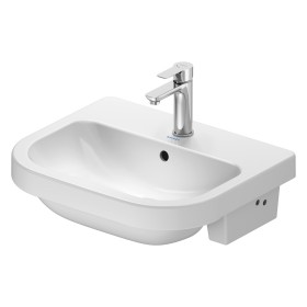 Duravit D-Code Halbeinbauwaschtisch 55 cm