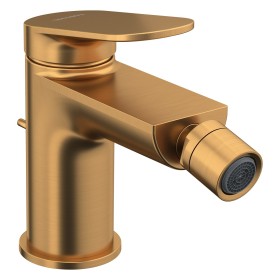 Duravit Wave Einhebel-Bidetarmatur mit Zugstangen-Ablaufgarnitur