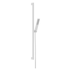hansgrohe Pulsify E Brauseset 100 1 Strahlart mit Duschstange 90 cm, EcoSmart+