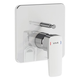 VitrA Root Square Einhebel-Wannenfüll- und Brausearmatur für Unterputz