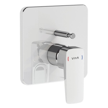 VitrA Root Square Einhebel-Wannenfüll- und Brausearmatur für Unterputz
