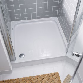 Duravit D-Code Rechteck Duschwanne 160 x 90 cm mit Antislip