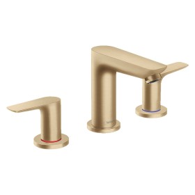 hansgrohe Talis E 3-Loch Waschtischarmatur mit Zugstangen-Ablaufgarnitur