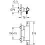 GROHE Grohtherm Special Thermostat-Waschtischbatterie