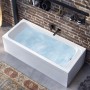 Villeroy & Boch Architectura Solo Badewanne 160 x 70 cm, Airpool Comfort, Technik Position 1