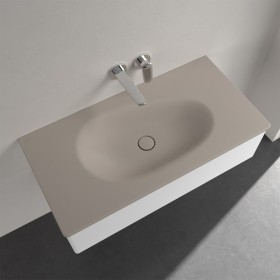 Villeroy & Boch Antao Schrankwaschtisch 100 x 50 cm, ohne Überlauf und ohne Hahnloch