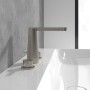 Villeroy & Boch Conum Dreiloch-Waschtischarmatur mit Zugstangen-Ablaufgarnitur