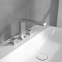 Villeroy & Boch Mettlach Dreiloch-Waschtischarmatur ohne Ablaufgarnitur