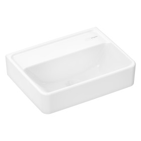 hansgrohe Xanuia Q Handwaschbecken 450/340 ohne Hahnloch und Überlauf, SmartClean