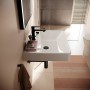 hansgrohe Xanuia Q Waschtisch 600/480 mit Hahnloch ohne Überlauf, SmartClean