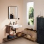 hansgrohe Xanuia Q Waschtisch 600/480 mit Hahnloch ohne Überlauf, SmartClean