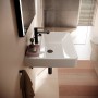 hansgrohe Xanuia Q Waschtisch 650/480 mit Hahnloch ohne Überlauf, SmartClean