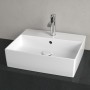 Villeroy & Boch Memento 2.0 Aufsatzwaschtisch 50 cm mit Hahnloch, mit Überlauf