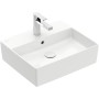 Villeroy & Boch Memento 2.0 Aufsatzwaschtisch 50 cm mit Hahnloch, mit Überlauf