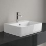 Villeroy & Boch Memento 2.0 Aufsatzwaschtisch 50 cm mit Hahnloch, mit Überlauf