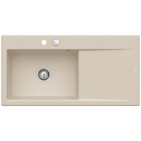 Villeroy & Boch Subway Style 60 Einbauspüle, Ablaufgarnitur mit Excenterbetätigung, Becken links