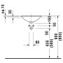 Duravit Architec Einbauwaschtisch 45 cm