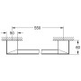 GROHE Selection Cube Wannengriff