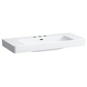 LAUFEN PRO S Aufsatzwaschtisch 105 cm mit 3 Hahnlöchern und Überlauf
