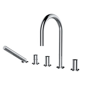 LAUFEN Kartell 5-Loch Wannenfüllkombination