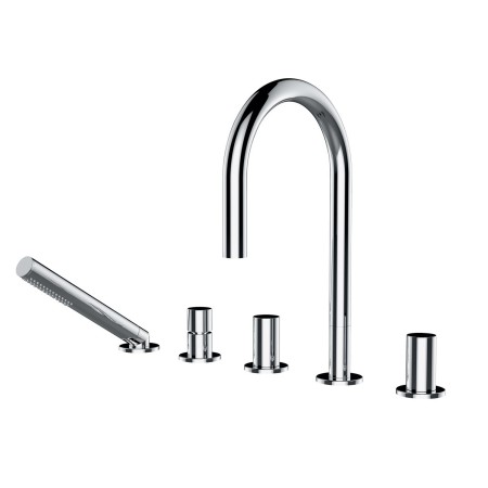 LAUFEN Kartell 5-Loch Wannenfüllkombination