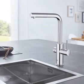 GROHE Blue Home L-Auslauf Starter Kit mit herausziehbarem Auslauf