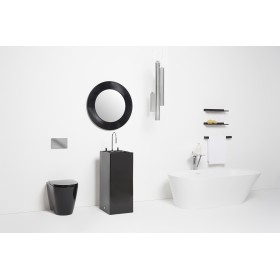 Mitigeur de lavabo à deux poignées LAUFEN Kartell 3 trous avec vidage