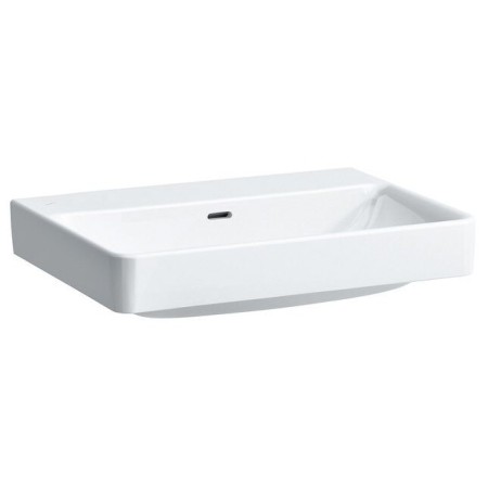 LAUFEN PRO S Aufsatzwaschtisch 65 cm ohne Hahnloch, mit Überlauf